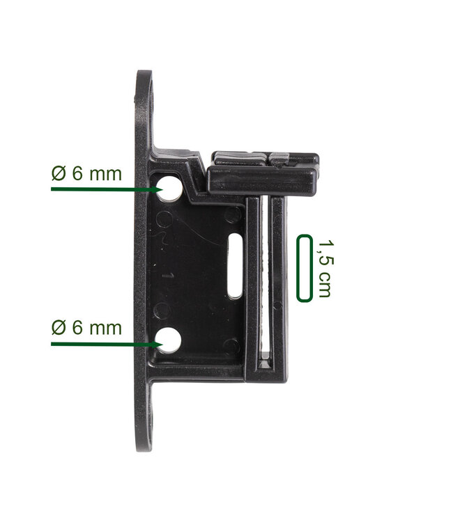 Kence Isolator lint 20 tot 40mm clip Heavy Duty, 100 stuks