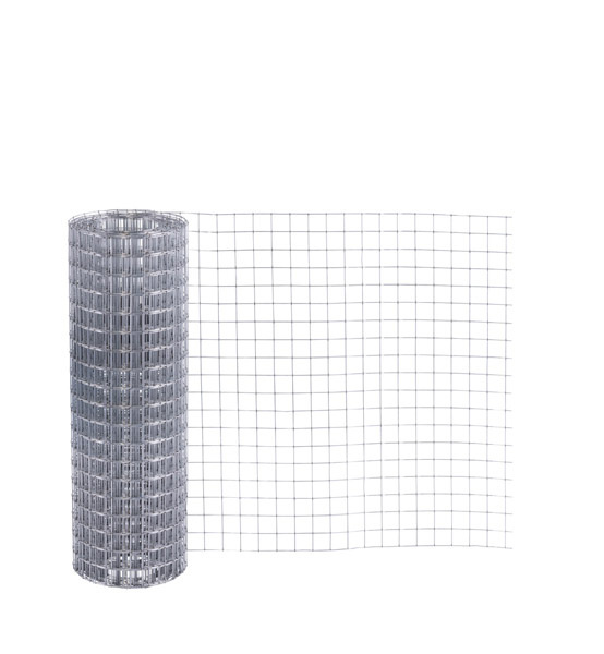 Garmix Volieregaas 25x25mm 1,50mm 100cm x 25m Zwart gecoat RVS | Giga Gaas