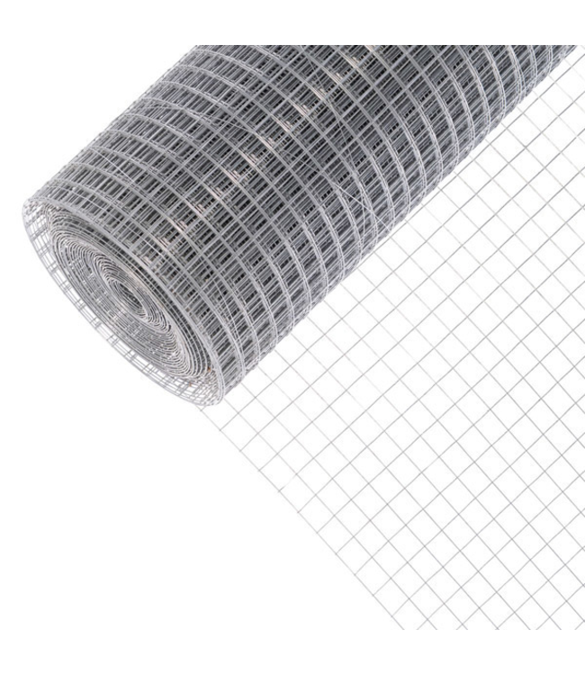 Garmix Volièregaas 25mm/1.45mm/100cm/25m Verzinkt