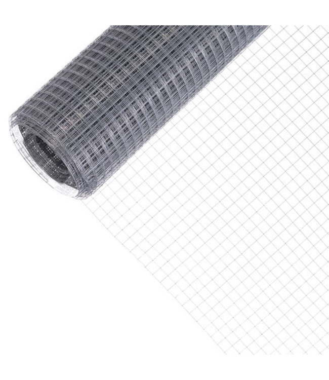 Garmix Volièregaas 19 x 19mm 0,75mm 100cm x 25m gegalvaniseerd
