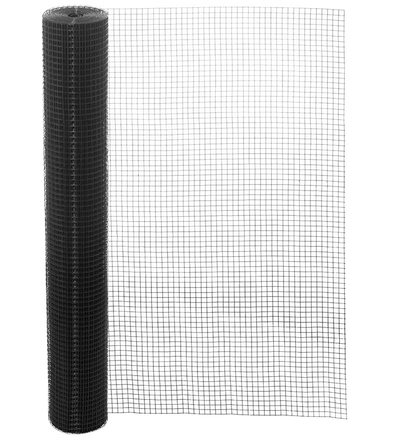 MaximaVida rol volièregaas zwart 19 x 19 mm- 100 cm hoogte- 25 m lengte