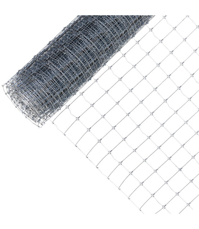 Garmix Geiten - paardengaas 100cm 11d. 50m verzinkt High Tensile (HT)