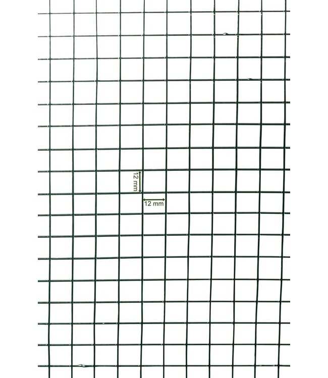 Kence Volièregaas 12x12mm 1,2mm 150cm 15m Groen