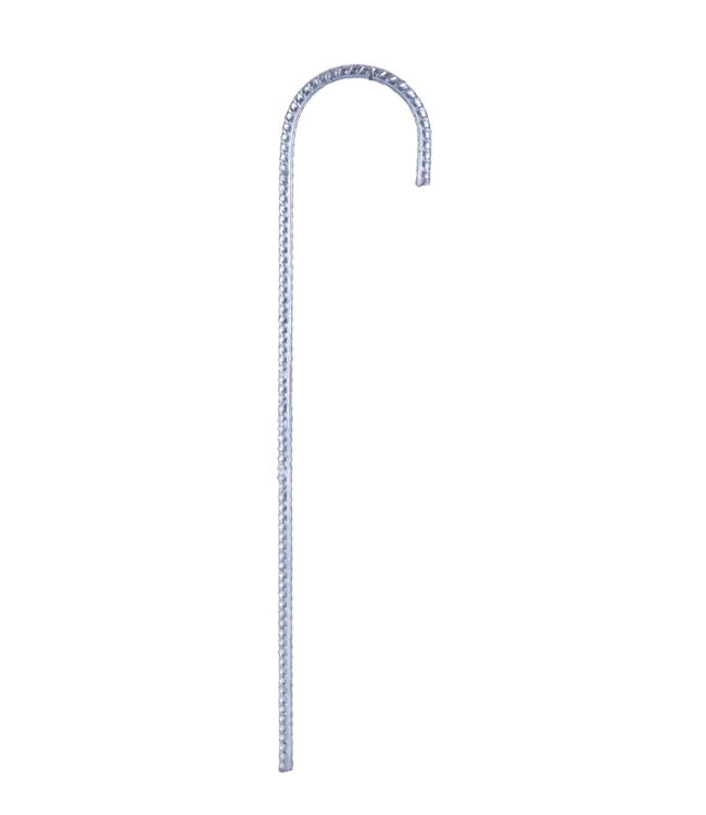 Garmix 10x Grondanker staal 8mm 60cm