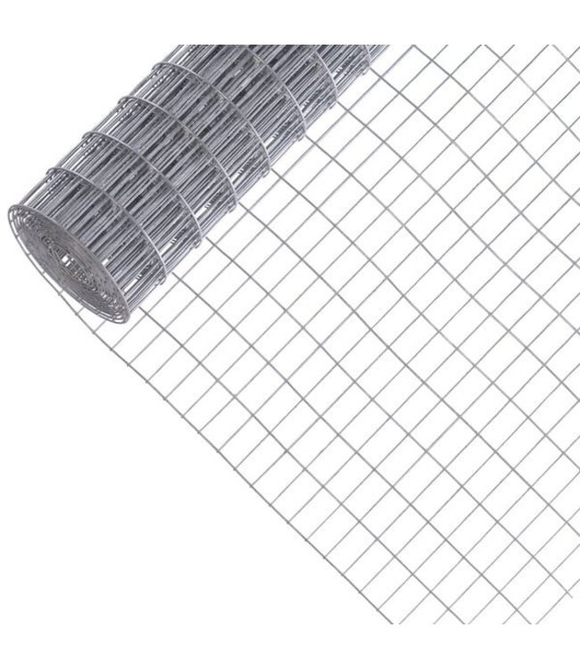 Garmix Volièregaas 25 x 50mm 2,1mm 100cm x 5m gegalvaniseerd