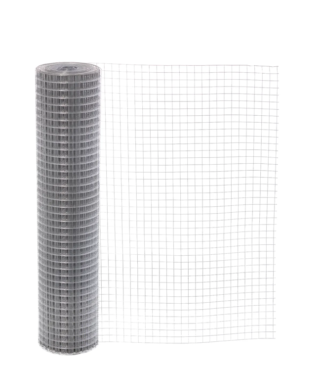 Garmix Voliere gaas 25 x 25mm 1,05mm 200cm x 12,5m Verzinkt