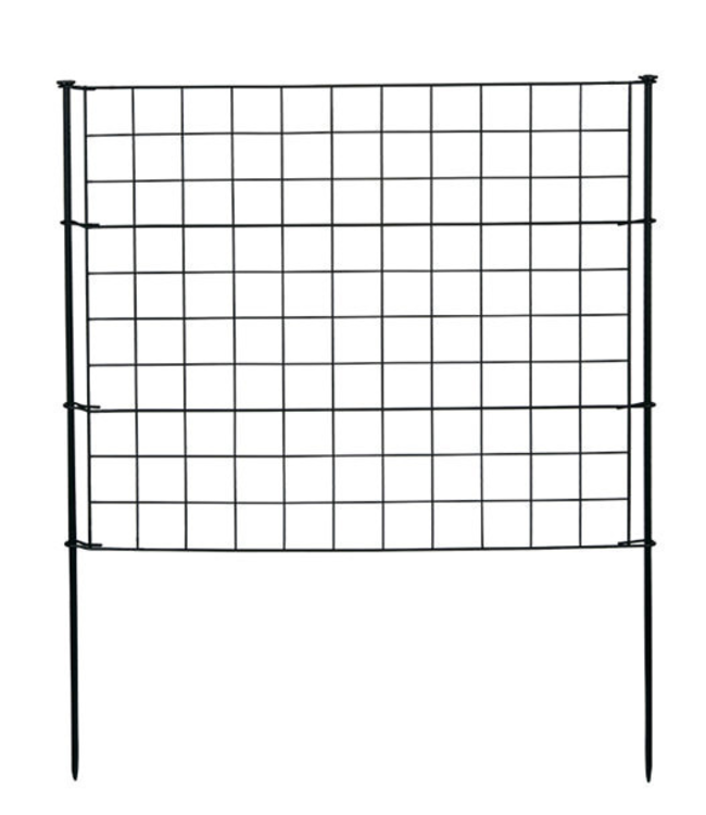 Garmix Evel vijver- & tuingaas 11-delig 71x71cm 6X6cm zwart