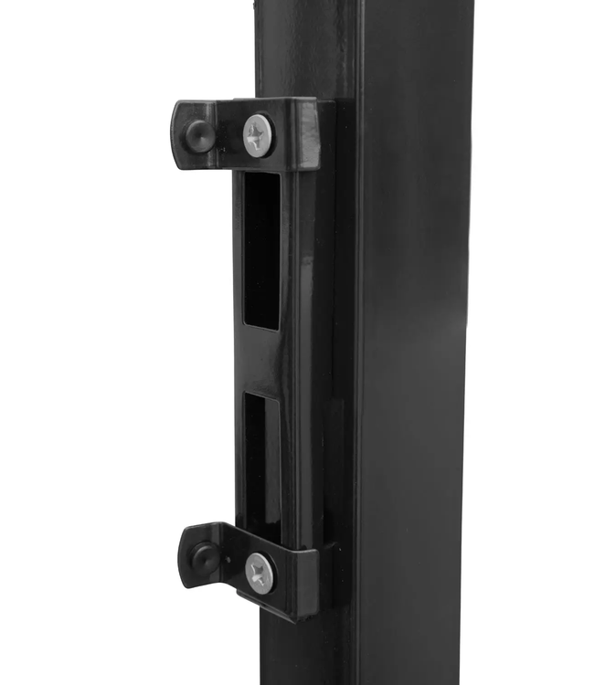 Garmix Poort enkelstaafs  Zwart 140cm hoog