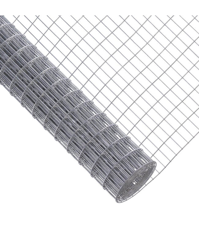 Garmix Volièregaas 25 x 50mm 2,1mm 100cm x 18m gegalvaniseerd