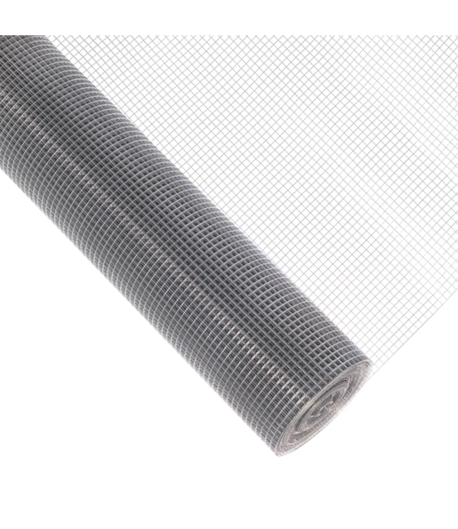 Garmix Voliere gaas 12 x 12mm 0,8mm 200cm x 12,5m Verzinkt