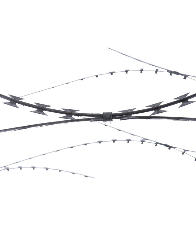 Garmix Scheermesprikkeldr. 10m/98cm NATO Concertina Cross