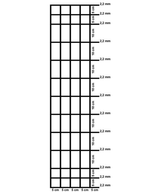 Brico Tuingaas 100cm 100/50 25m