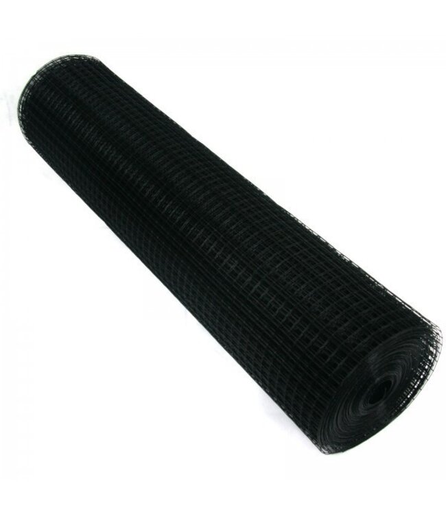 Kence Volieregaas 12x12mm 1,05mm 50cm 25m zwart