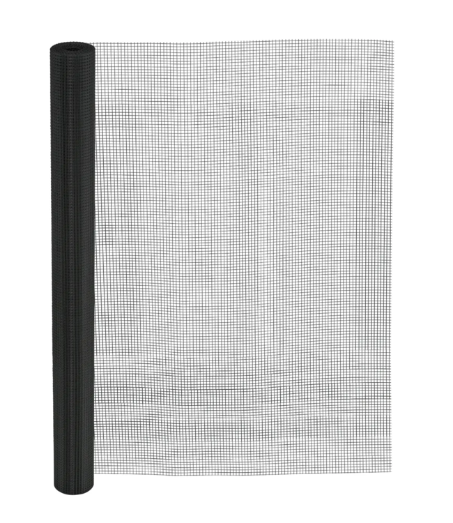 Garmix Horrengaas zwart RVS 304 mesh 18x16 100cm, 5 meter