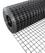Kence Volieregaas 25x25mm 1,00mm 100cm x 1m Zwart gecoat RVS