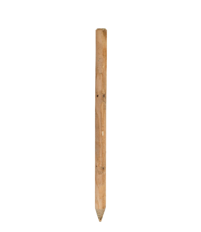 Garmix Ronde Palen Hout geïmpregneerd bruin 150cm - 5cm