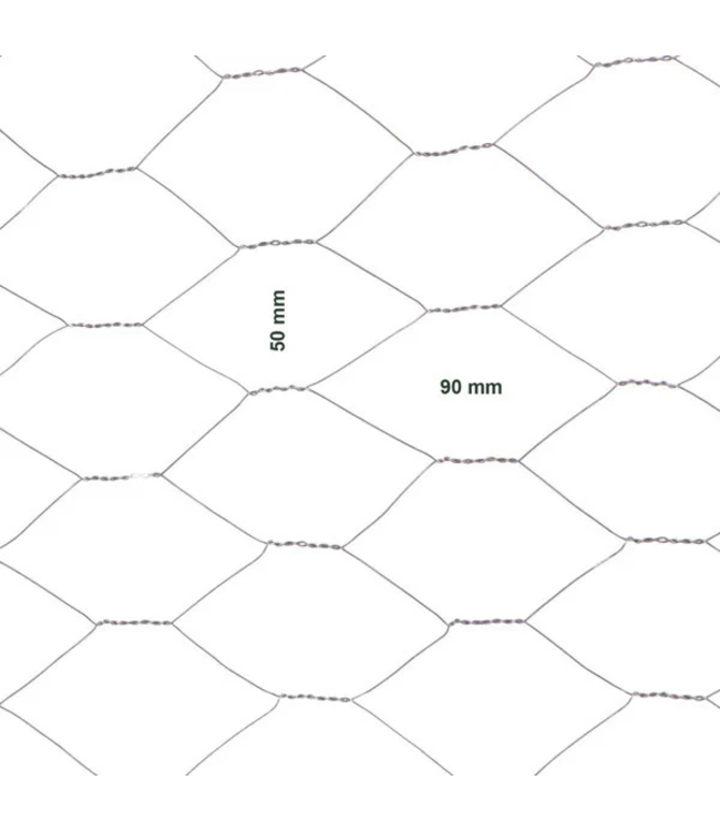 Garmix Kippengaas 50mm 1mm 100cm x 50m gegalvaniseerd