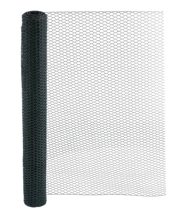Garmix Kippengaas 13x13mm 1.0mm 200cm 25m zwart