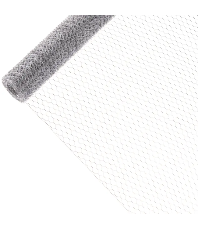 Garmix Kippengaas 13mm 0,7mm 75cm x 50m gegalvaniseerd