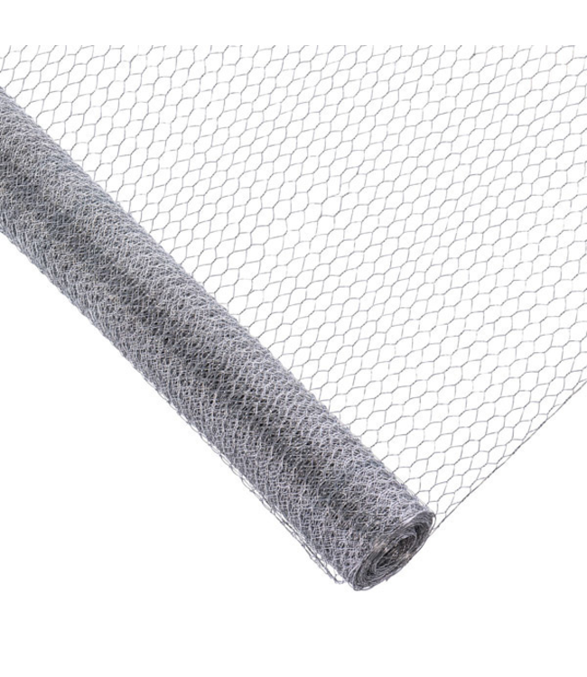 Garmix Kippengaas 13x13mm 0,7mm 100cm 10m Verzinkt