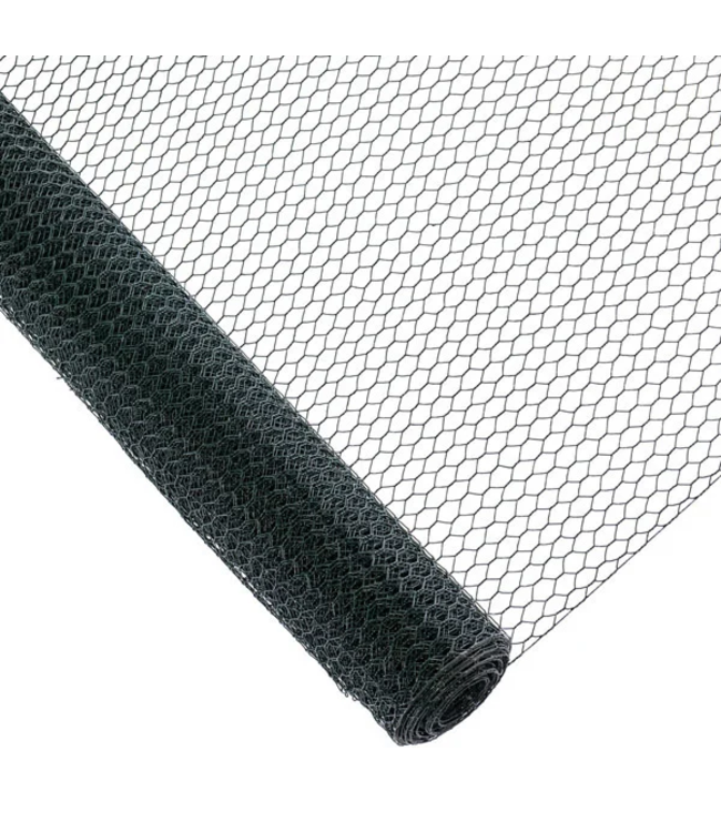 Garmix Kippengaas 13x13mm 1mm 50cm 25m Groen