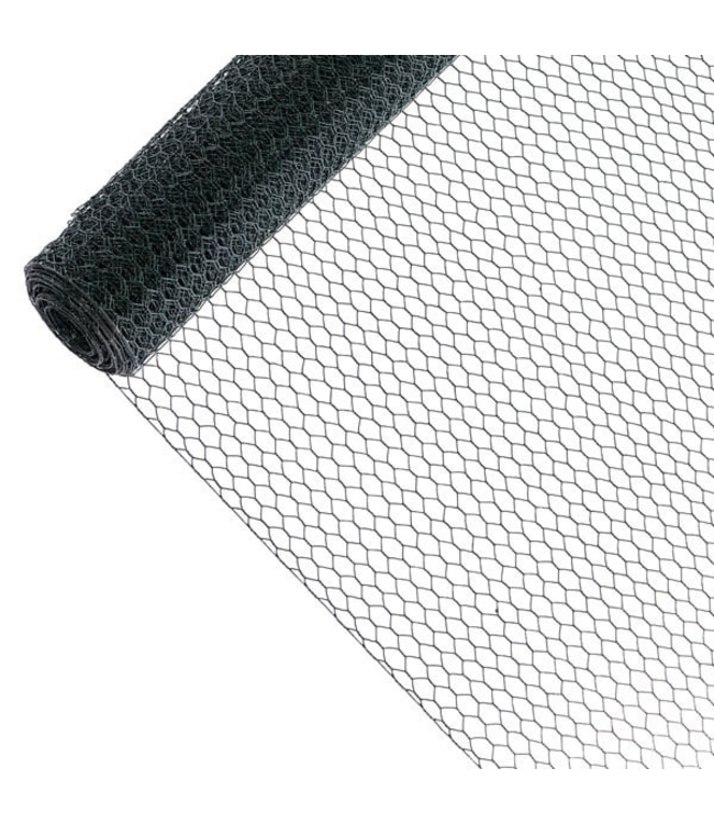Garmix Kippengaas 13x13mm 1mm 50cm 25m Groen