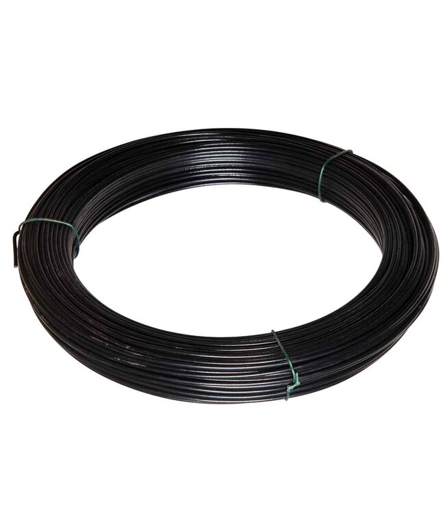 Garmix Spandraad 3,8mm 100m Zwart