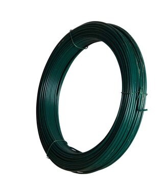 Garmix Spandraad Groen Geplastificeerd 3,8mm 100m