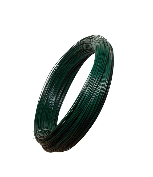 Garmix Spandraad Groen Geplastificeerd 3,8mm 500m
