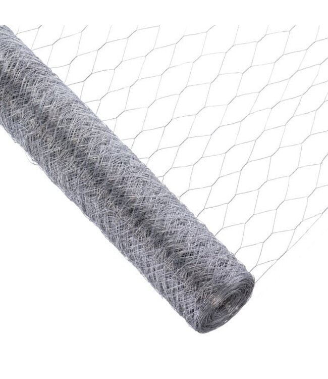 Garmix Kippengaas 50mm/0,7mm/50m 200cm Verzinkt