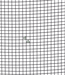 Garmix Muizengaas 6 x 6mm 0.7mm 100cm 25m gepoedercoat RVS