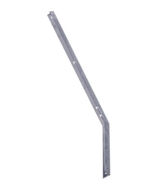 Garmix Prikkeldraadhouder schuin 3mm 40mm 570mm 280mm Verzinkt