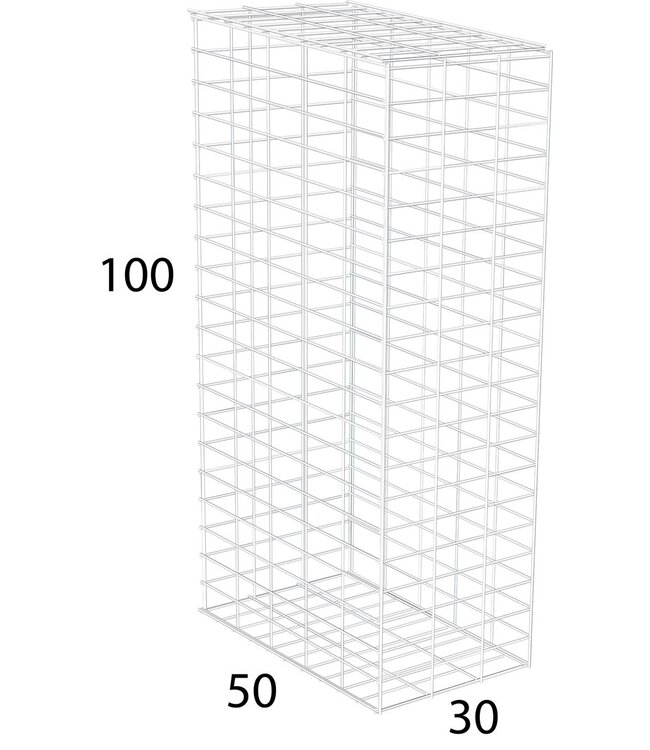 Garmix Schanskorf 50x100x30cm