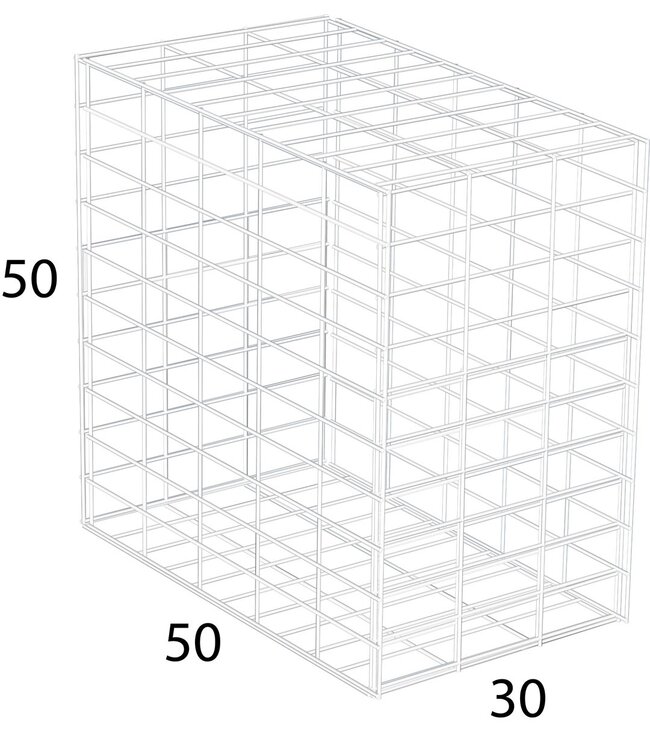 Garmix Schanskorf 50x50x30cm