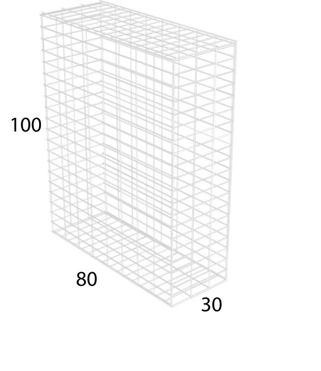 Garmix Schanskorf 100x80x30cm