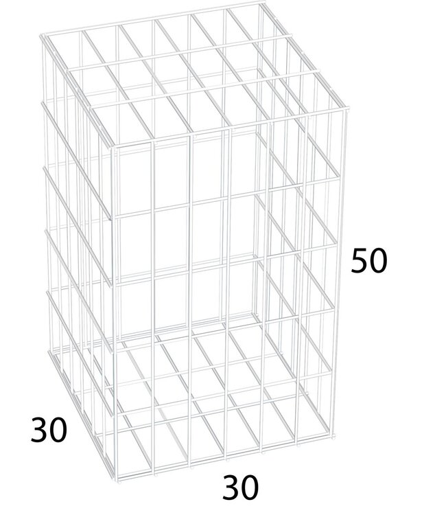 Garmix Schanskorf 50x30x30cm