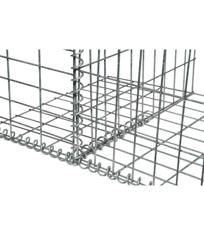 Garmix Schanskorf 100x50x30cm, compleet met spiralen + afstandshoud