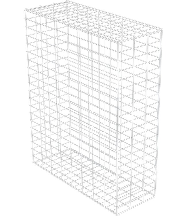 Garmix Schanskorf 100x80x30cm, compleet met ringen + tang + afstand