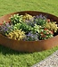 Garmix ø 80cm Ronde Cortenstaal Borderranden - 14cm hoog (2 stuks)