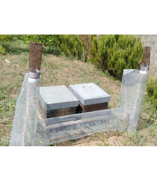 Garmix Hoornaar-gaas 8x8 0,65mm (1 mtr x 25 mtr)