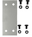 Garmix Koppelplaat 19cm cortenstalen borderranden