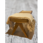 Bivouac Banquette Noyer et Cannage 140 cm