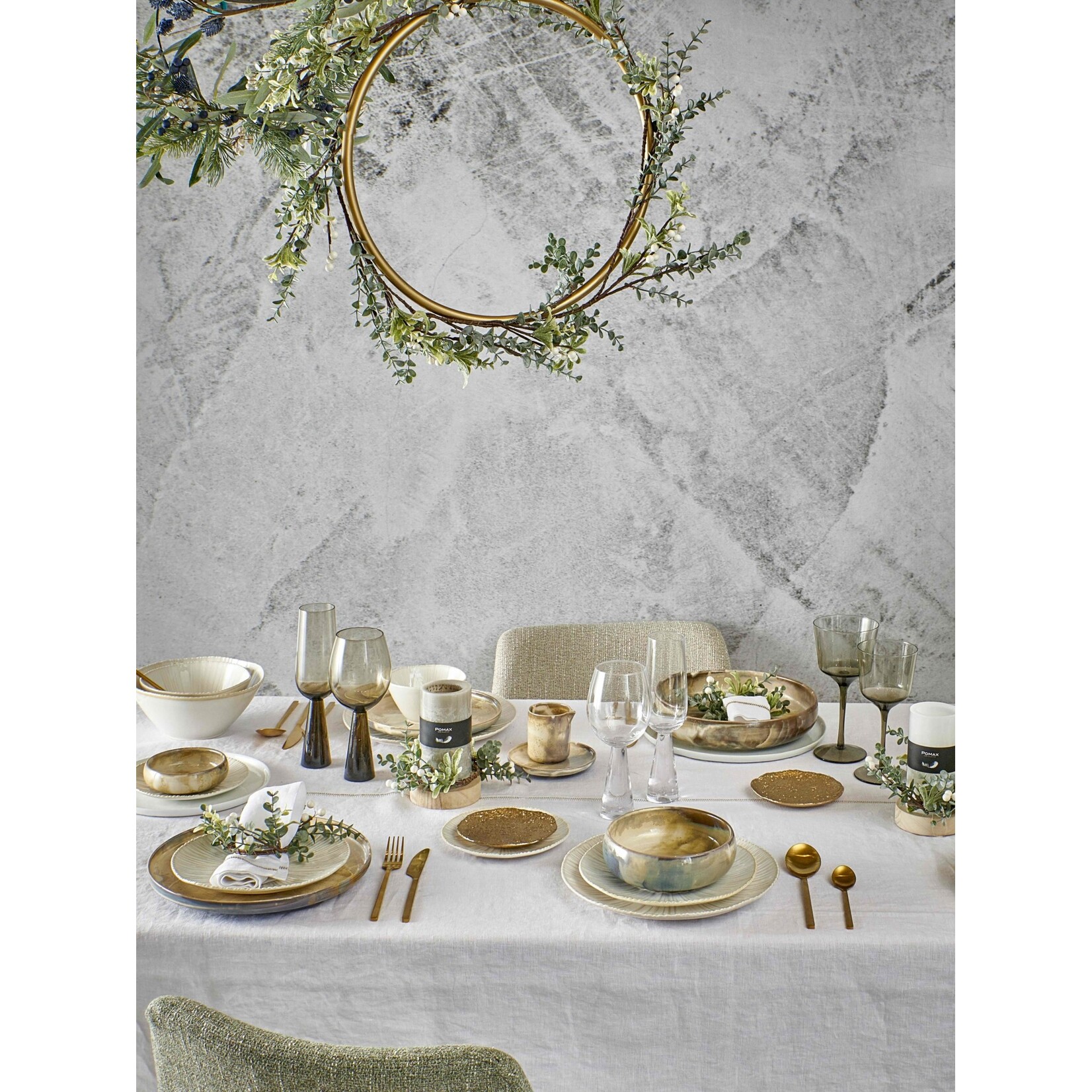 Pomax Mysa Assiette Plate 26,2 cm