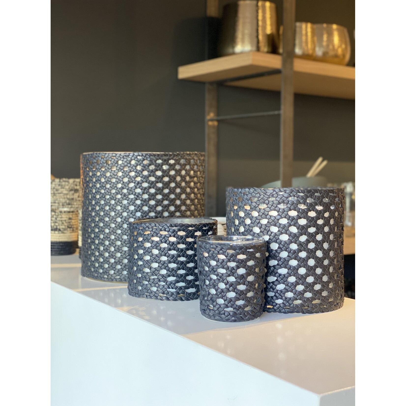 Côté Bougie Bougie Tanneur Noir L