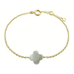 By 164 Bracelet Trèfle Nacre