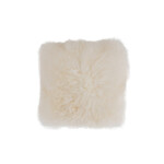 Coussin Peau de Mouton Blanc
