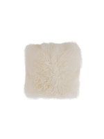 Coussin Peau de Mouton Blanc