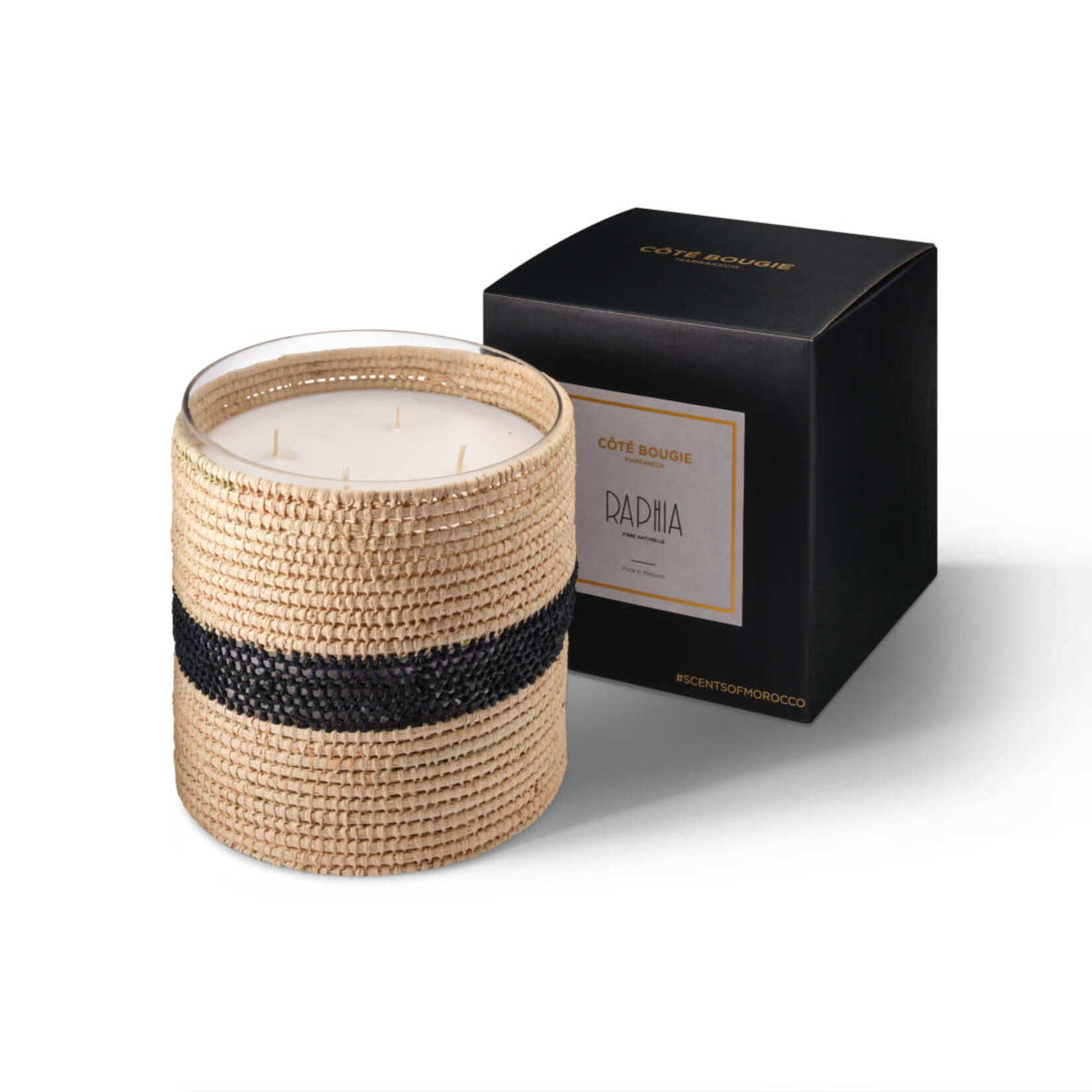 Côté Bougie Bougie Raphia Zayna