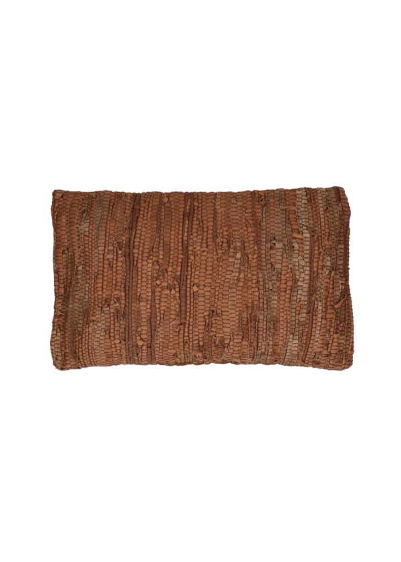 Pomax Coussin Raw Cognac 50*30