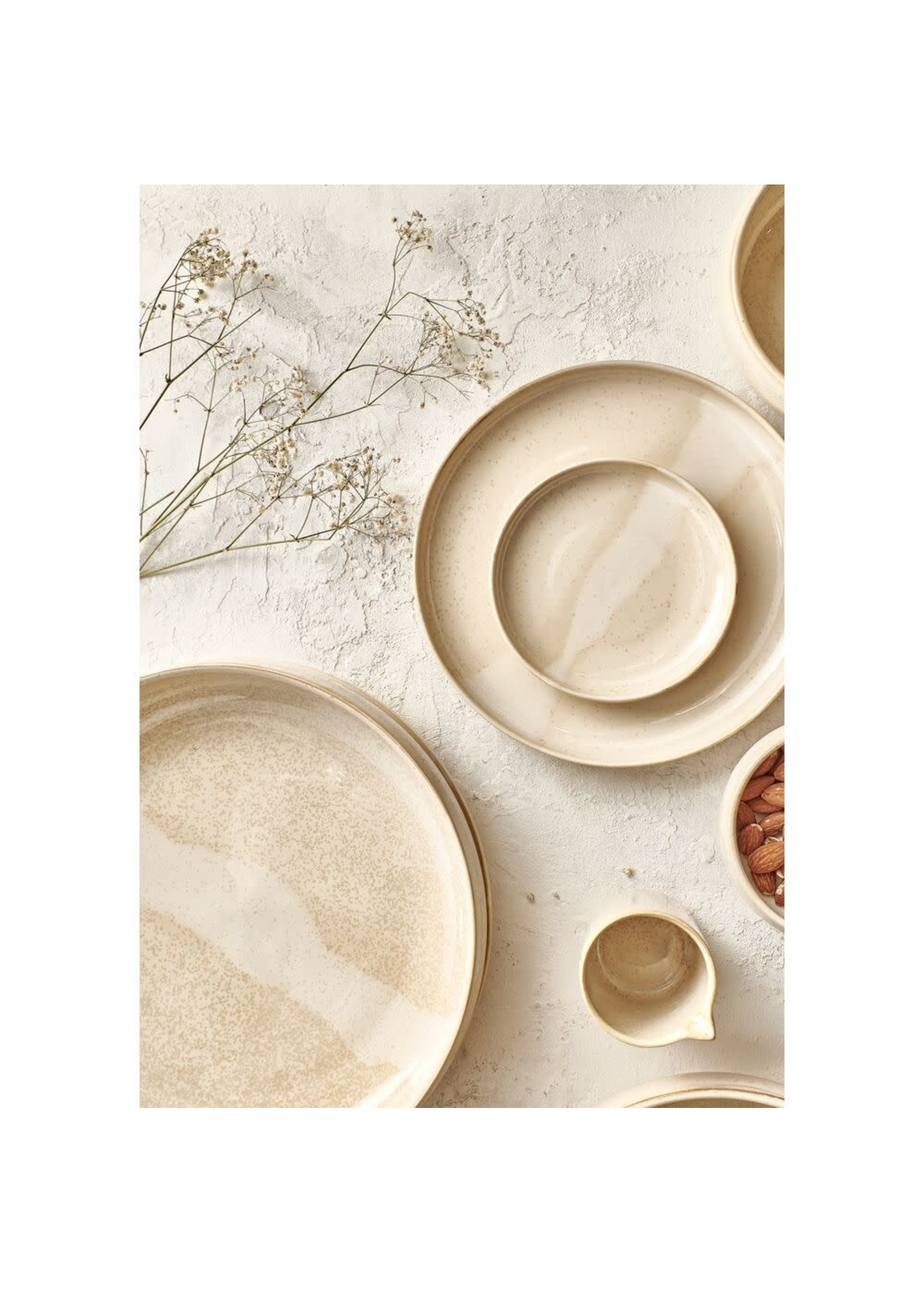 Pomax Nougat Assiette Plate 26 cm